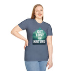 "Get Lost in Nature" Pine Trees T-Shirt