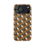 Eco-Friendly Phone Case — Vintage Camper Pattern Biodegradable iPhone Cover