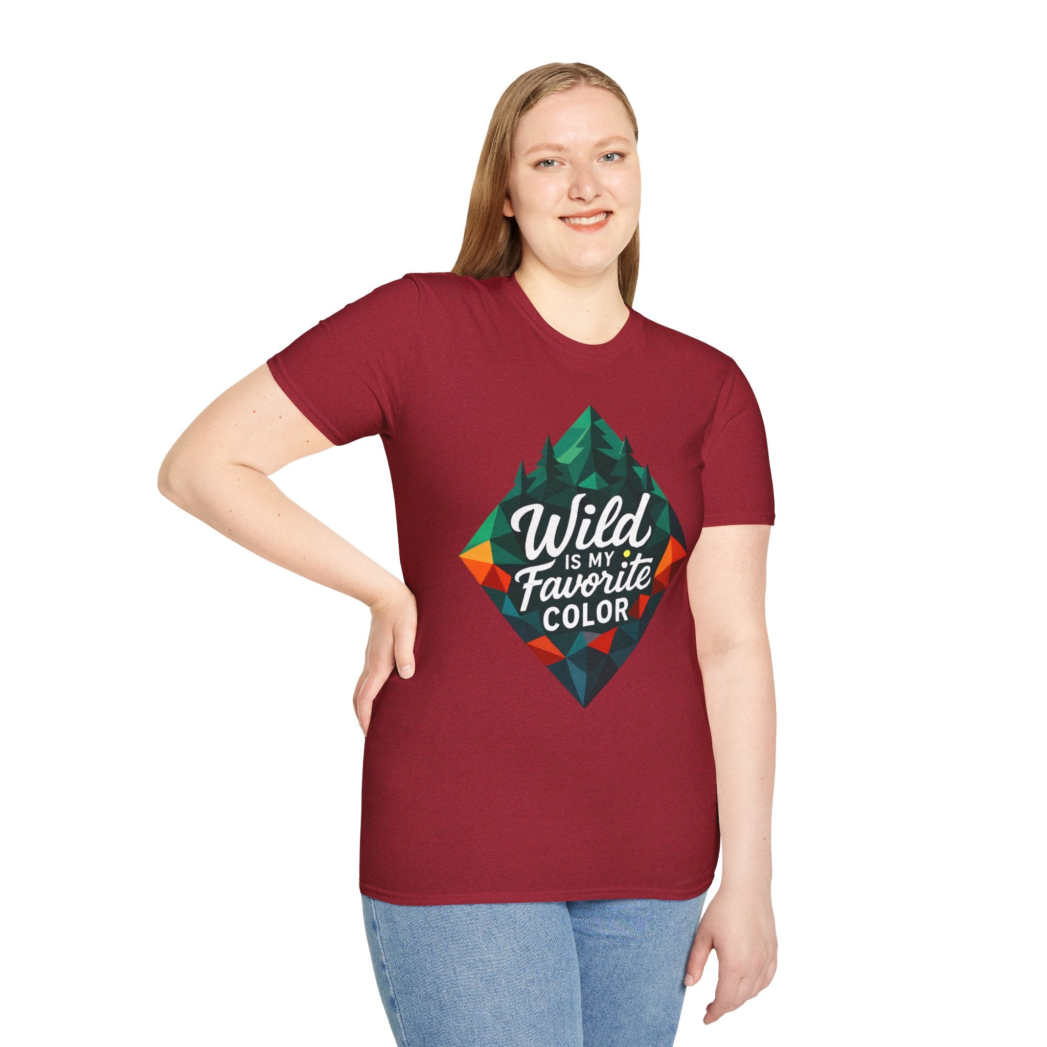 Wild Is My Favorite Color Diamond T-Shirt — Pines & Geometric Logo