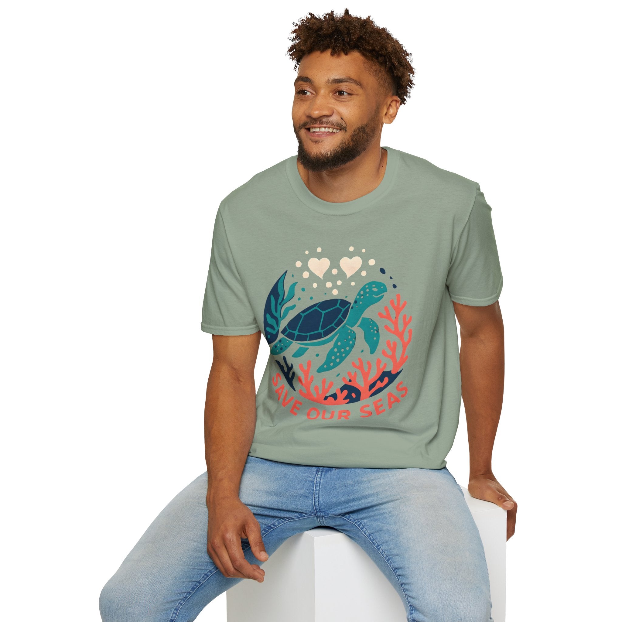 Save Our Seas Sea Turtle T-Shirt — Ocean Conservation Tee