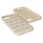 Biodegradable Phone Case — Eco-Friendly Forest Sketch Pattern
