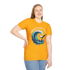 "Protect Our Oceans" Wave Whale Conservation T-Shirt