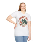 Camp Life T-Shirt — Tent & Campfire Outdoor Tee