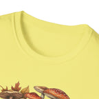 Mushroom & Autumn Leaves T-Shirt