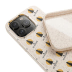 Biodegradable Phone Case — 'Go Outside' Recycled Eco-Friendly iPhone Cover