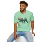 Forest Bear T-Shirt — Watercolor Woodland Bear Graphic Tee Shirt