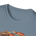 Mushroom & Autumn Leaves T-Shirt