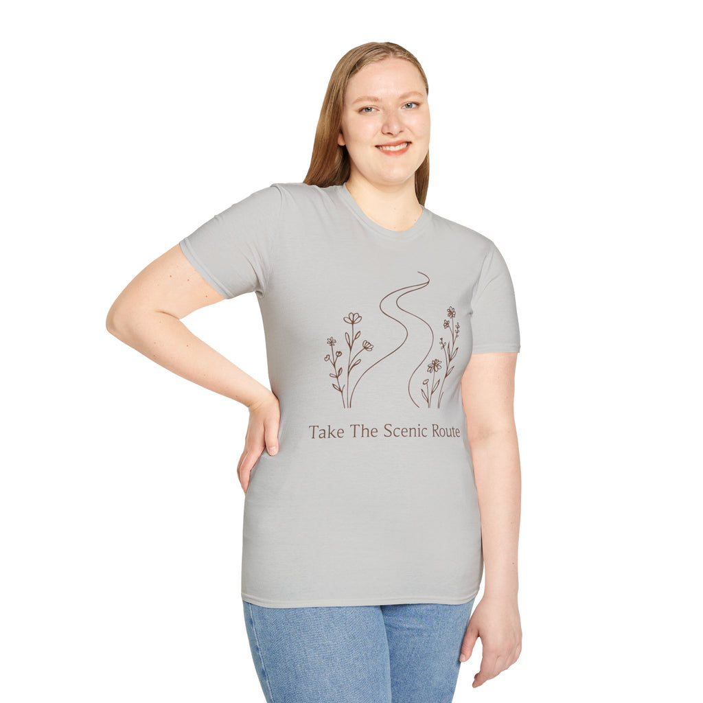 Winding Path "Take The Scenic Route" T-Shirt
