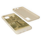 Biodegradable Phone Case — 'Nap Meadow' Mystic Lake Camping Design
