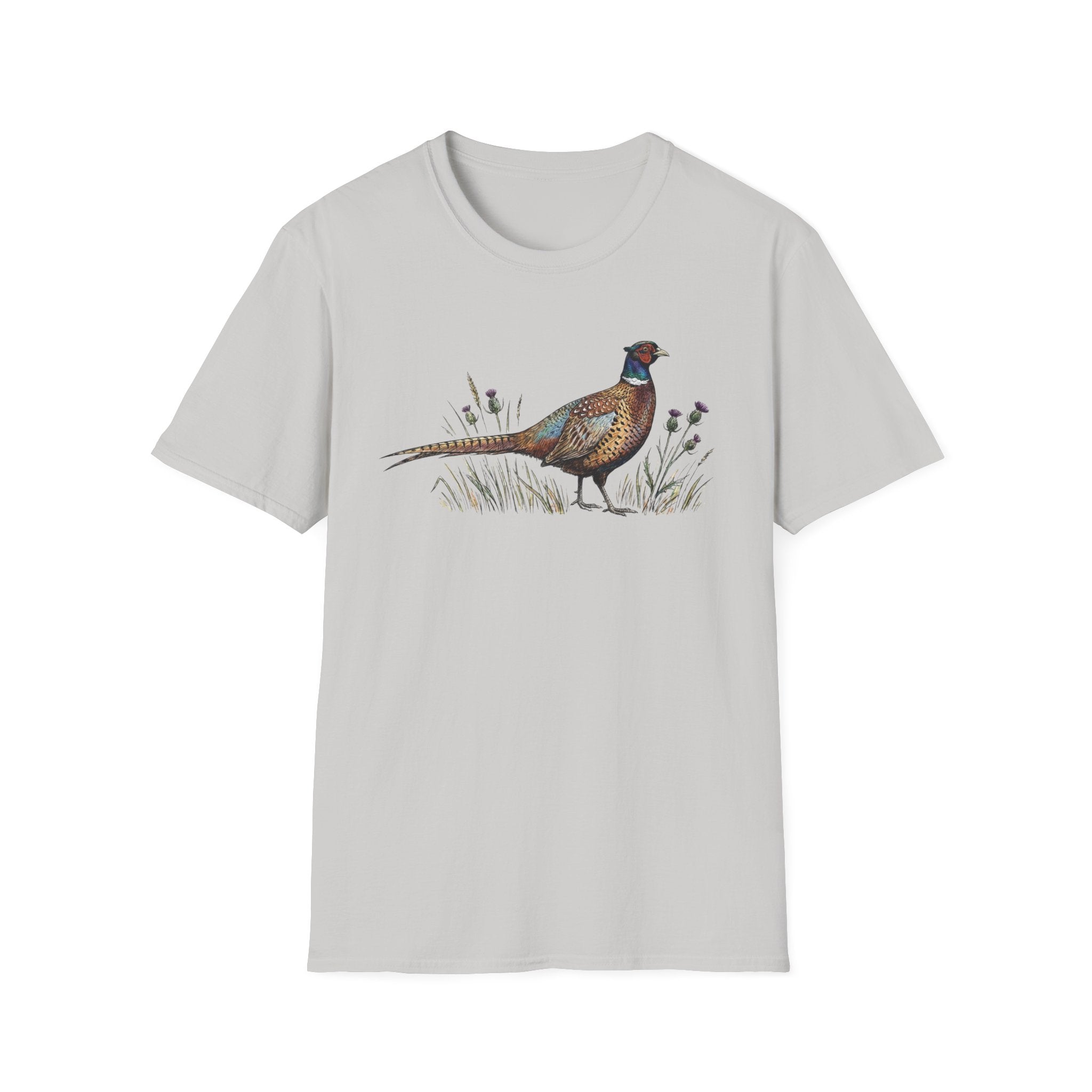 Pheasant Graphic T-Shirt — Vintage Game Bird Tee for Hunters & Nature Lovers