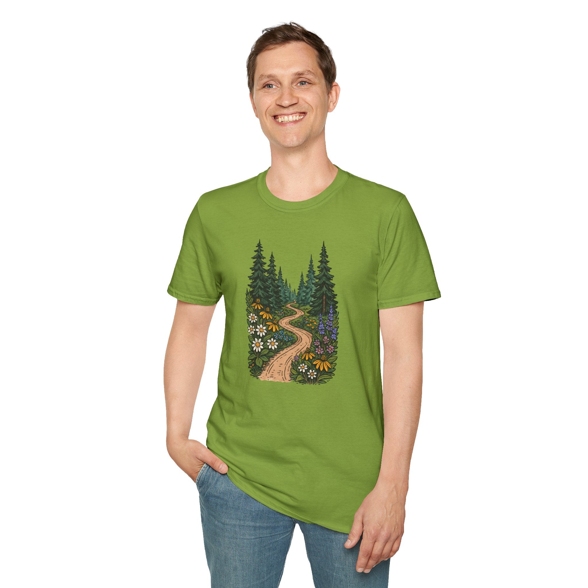 Winding Forest Path T-Shirt