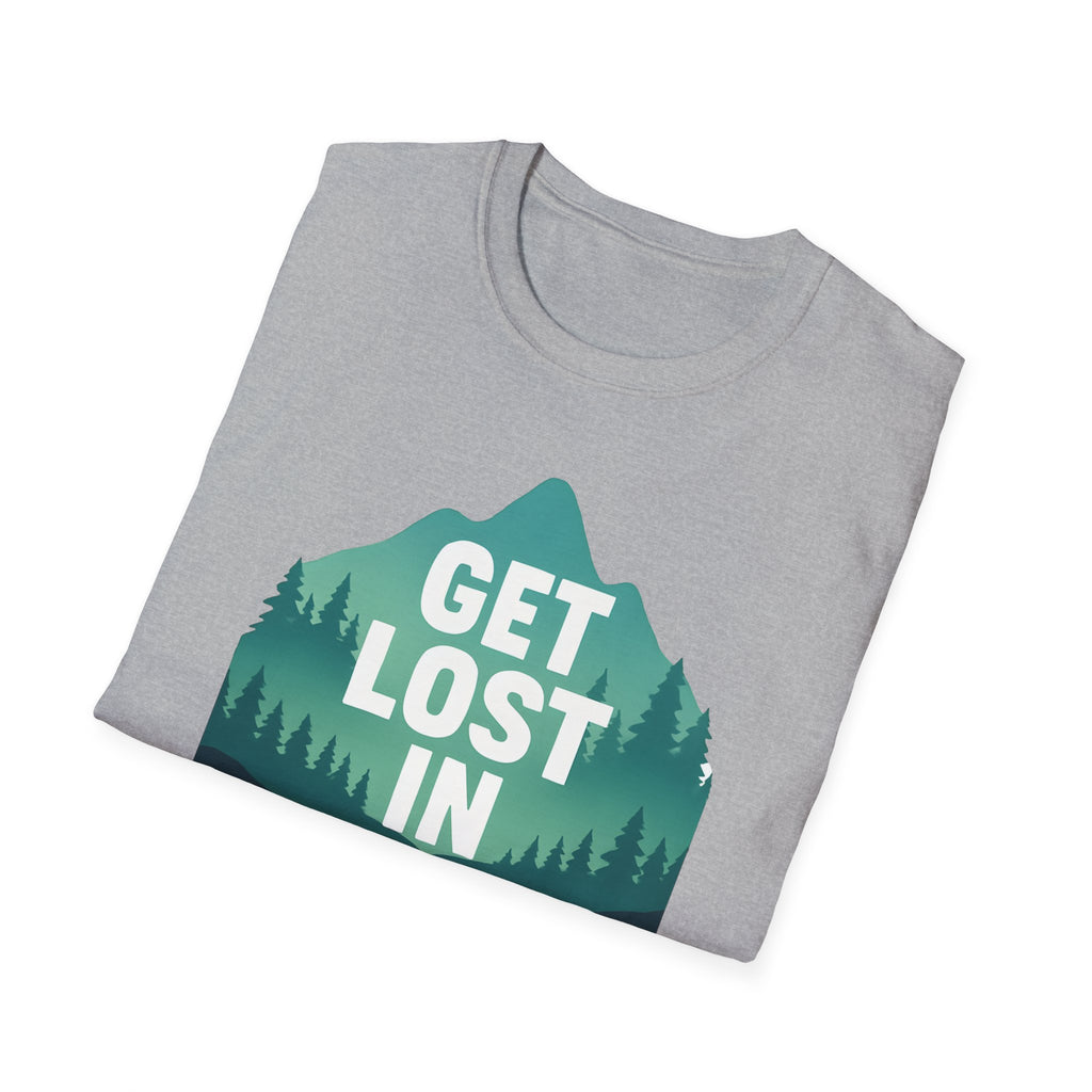 "Get Lost in Nature" Pine Trees T-Shirt