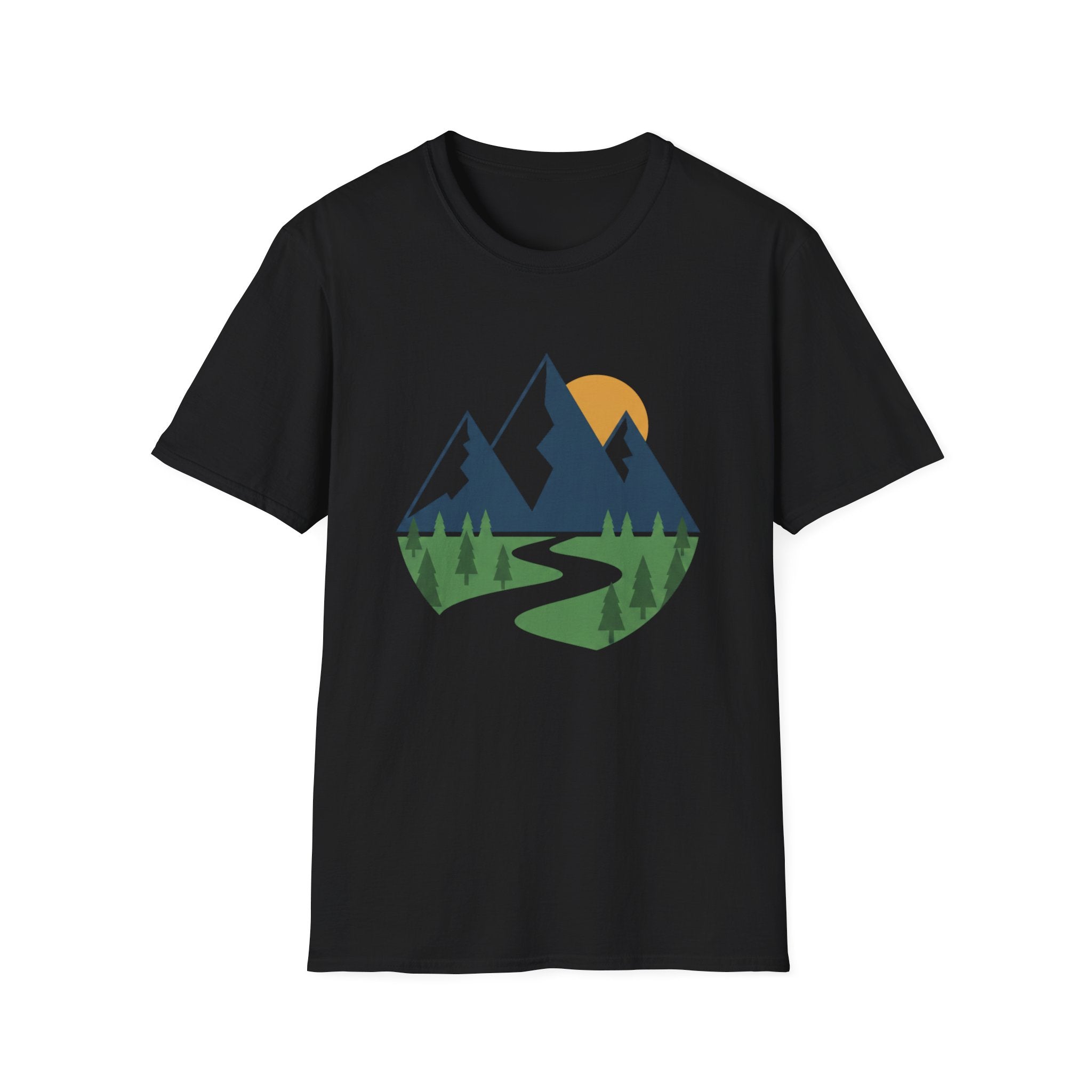 Sunset Over Mountains T-Shirt