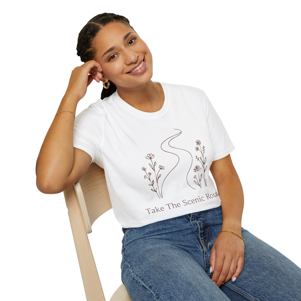 Winding Path "Take The Scenic Route" T-Shirt