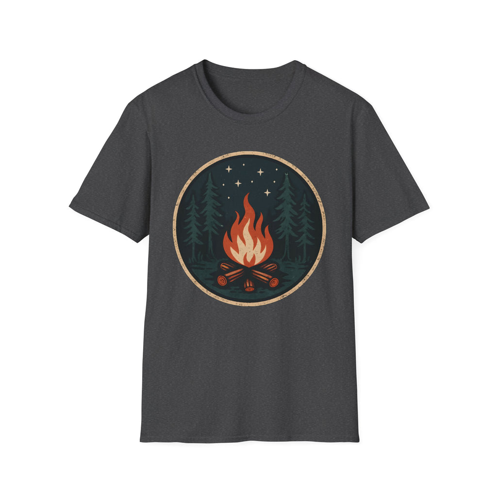 Forest Campfire at Night T-Shirt
