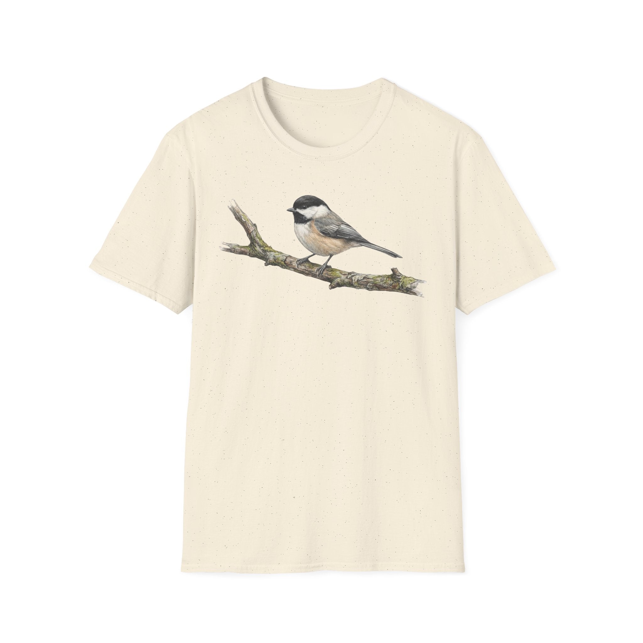 Copy of Chickadee Tee — Watercolor Songbird T‑Shirt