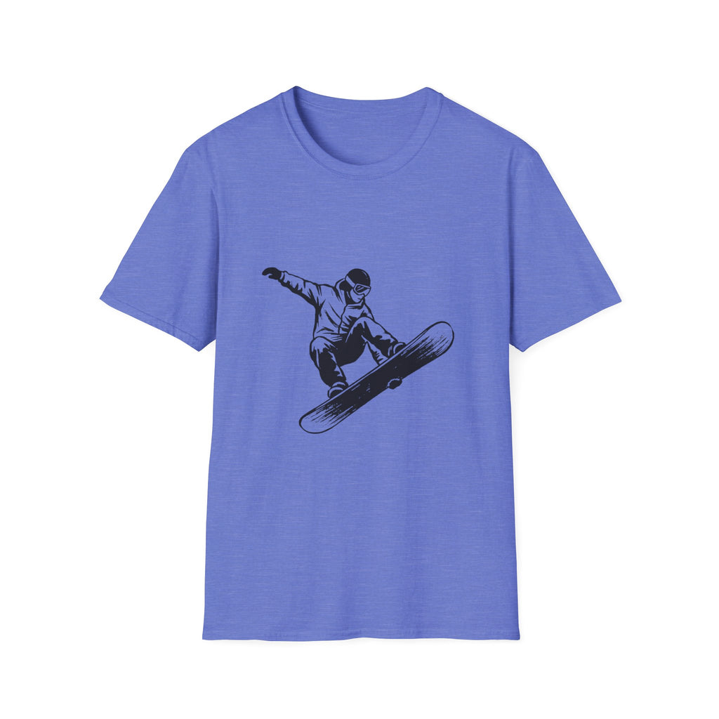 Snowboarder Graphic Tee — Snowboarding Action Shirt