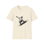 Snowboarder Graphic Tee — Snowboarding Action Shirt
