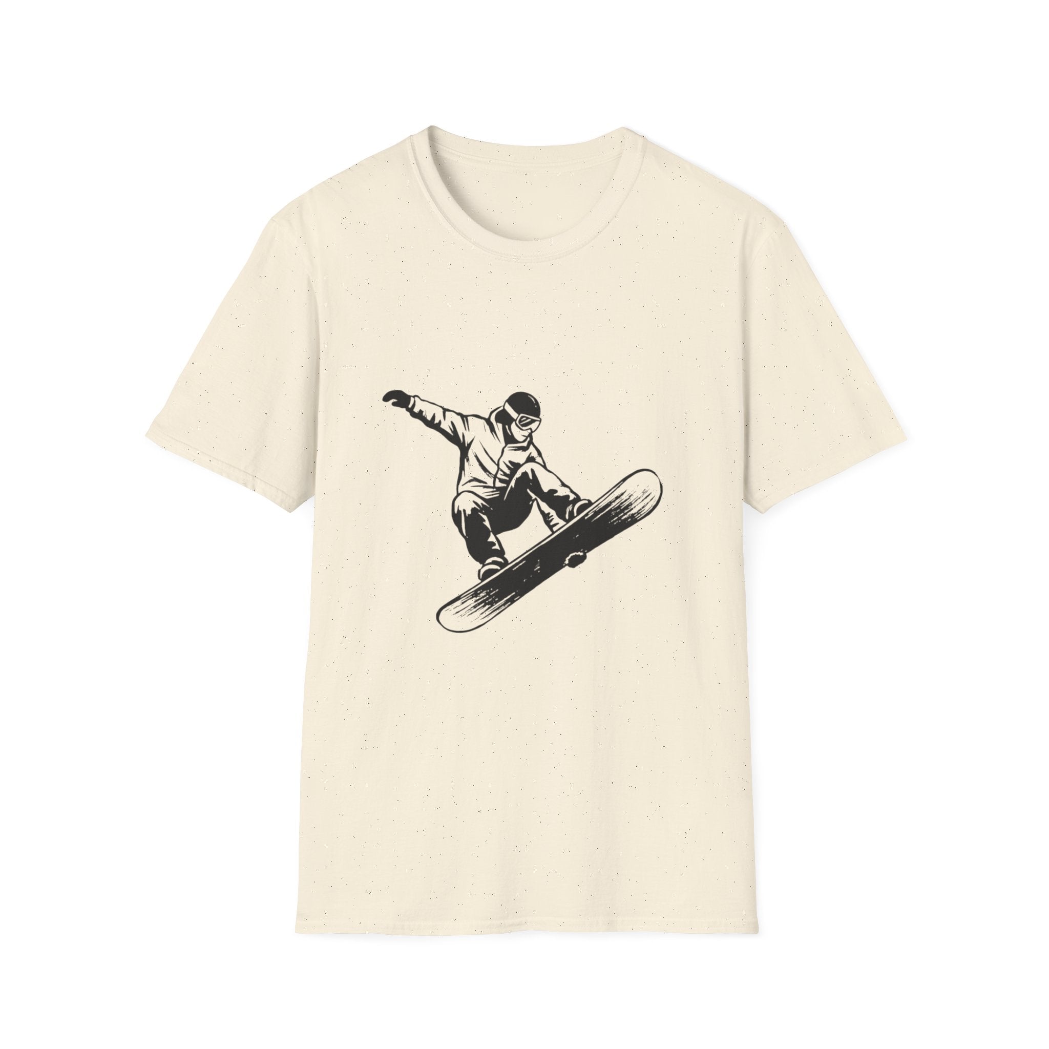 Snowboarder Graphic Tee — Snowboarding Action Shirt