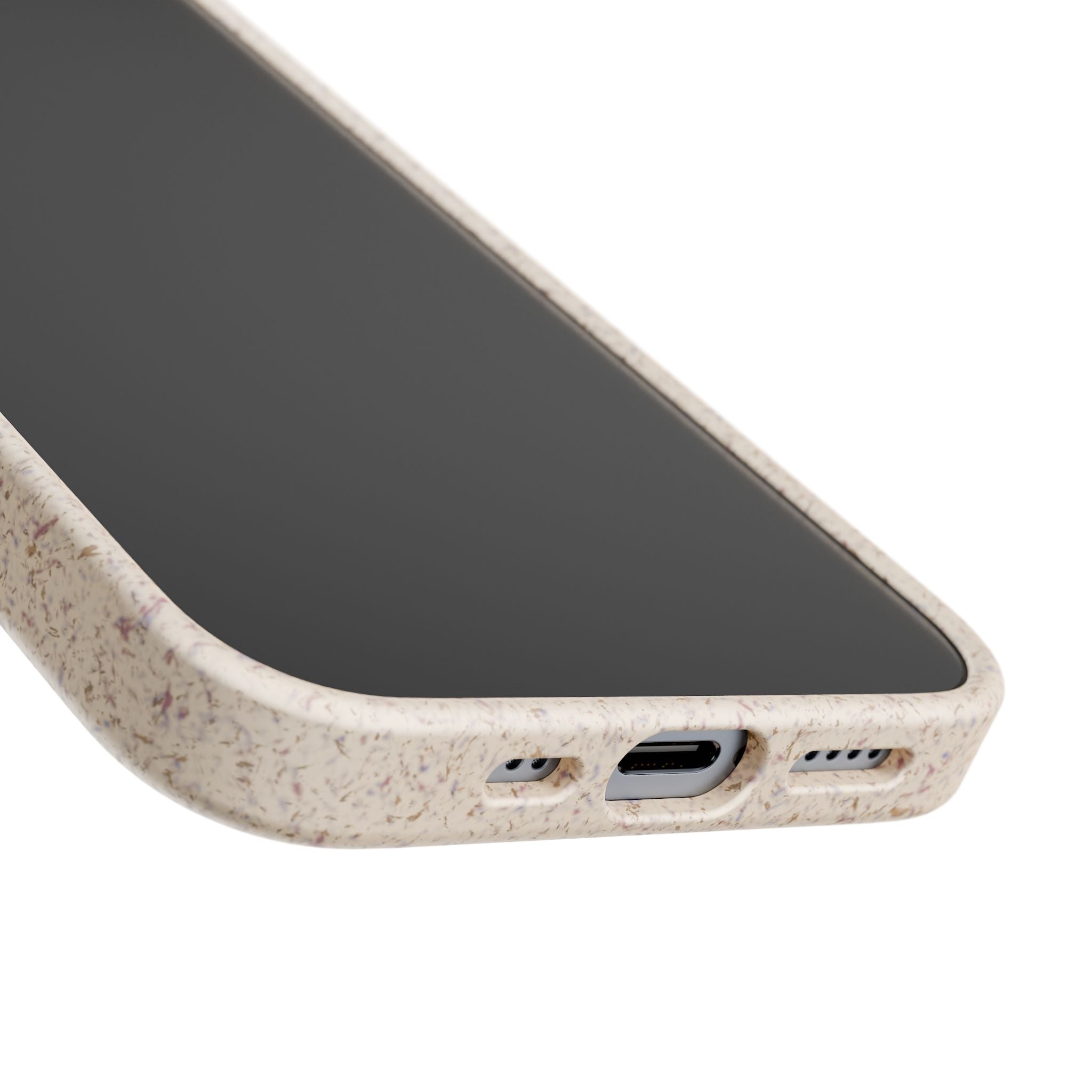 Biodegradable Phone Case — 'Go Outside' Recycled Eco-Friendly iPhone Cover