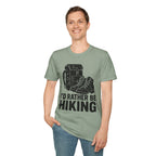 Boots & Backpack "I'd Rather Be Hiking" T-Shirt