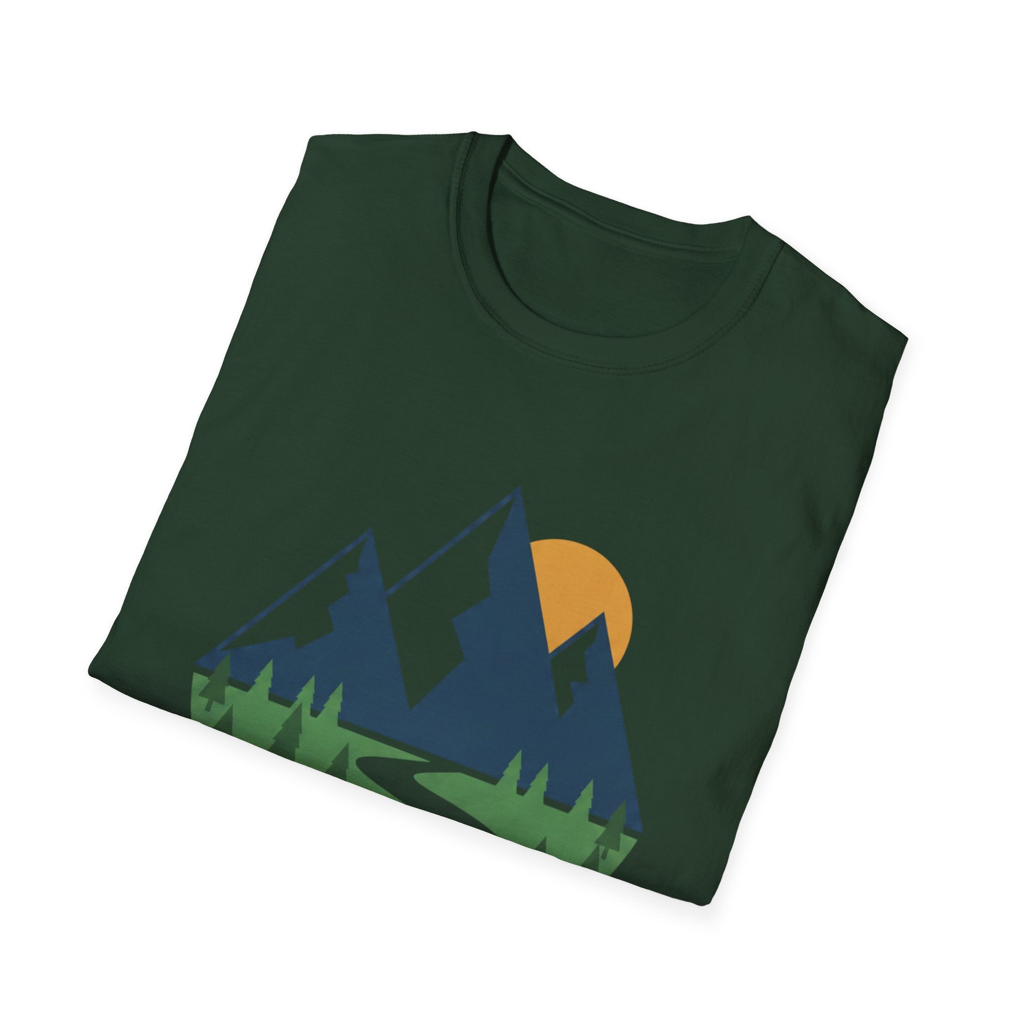 Sunset Over Mountains T-Shirt