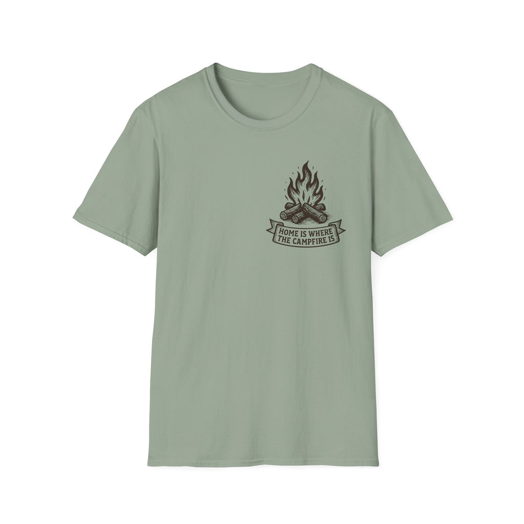 "Home Is Where The Campfire Is" T-Shirt