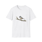 Chickadee Bird Tee — Watercolor Songbird T‑Shirt