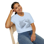 Winding Path Through The Meadow Floral T-Shirt