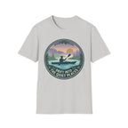 Kayak Sunset T‑Shirt — "Drift Into The Quiet Places" Outdoor Relaxation Tee