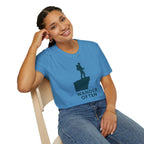 "Wander Often" Hiker on Cliff T-Shirt