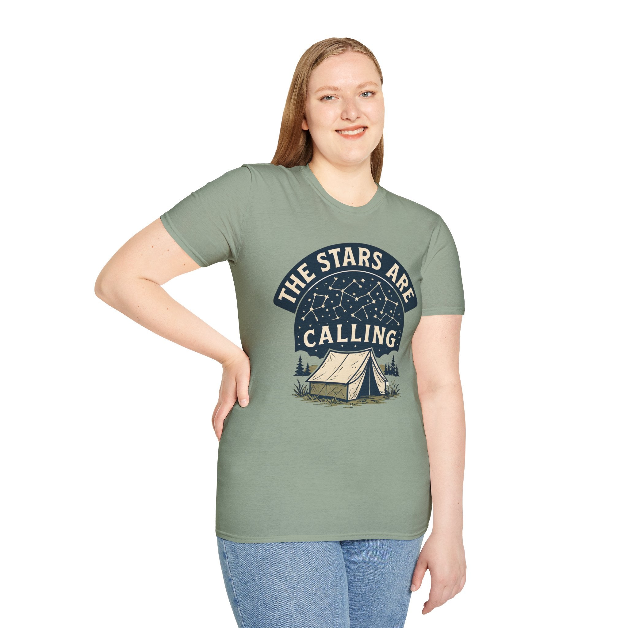 "The Stars Are Calling" Tent T-Shirt
