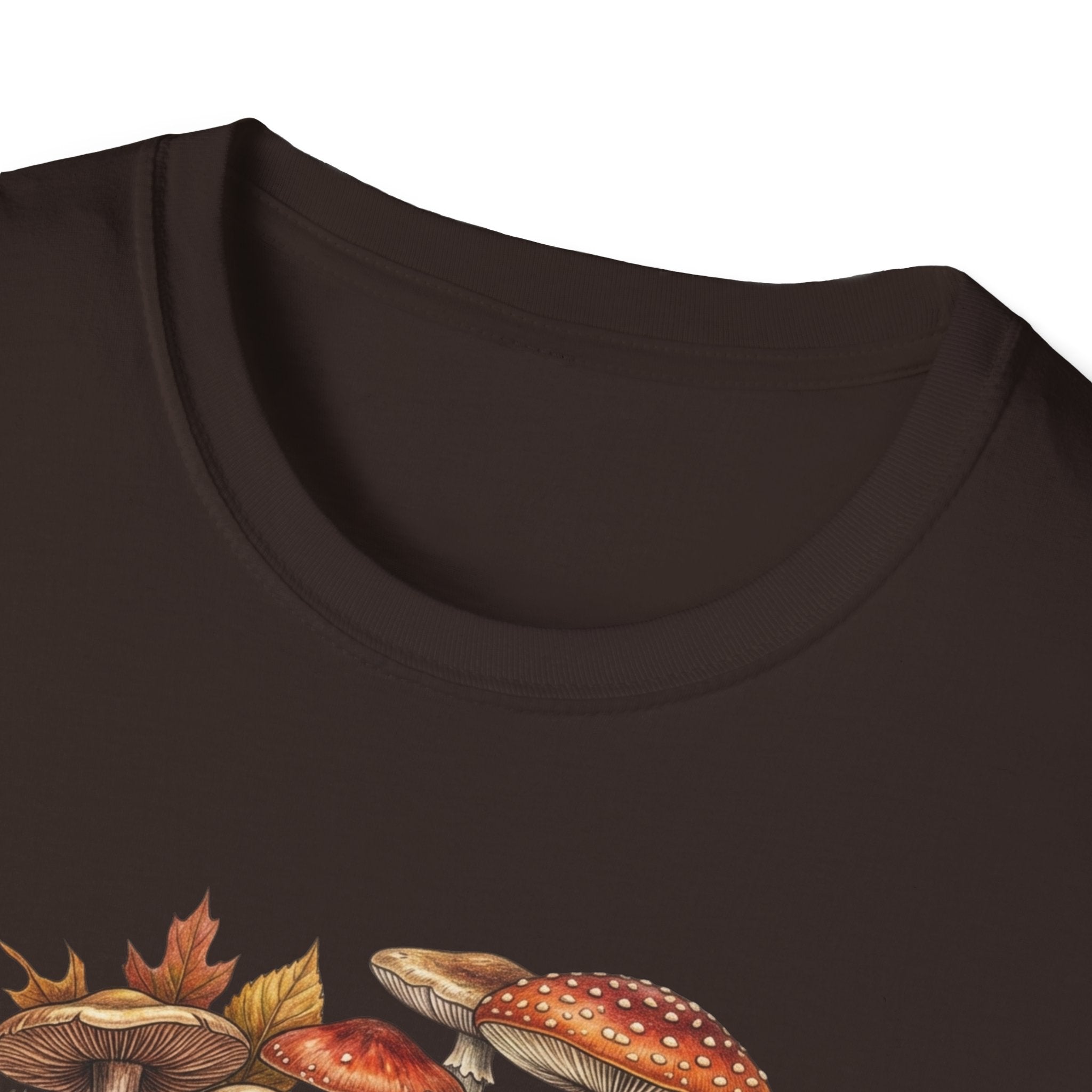 Mushroom & Autumn Leaves T-Shirt
