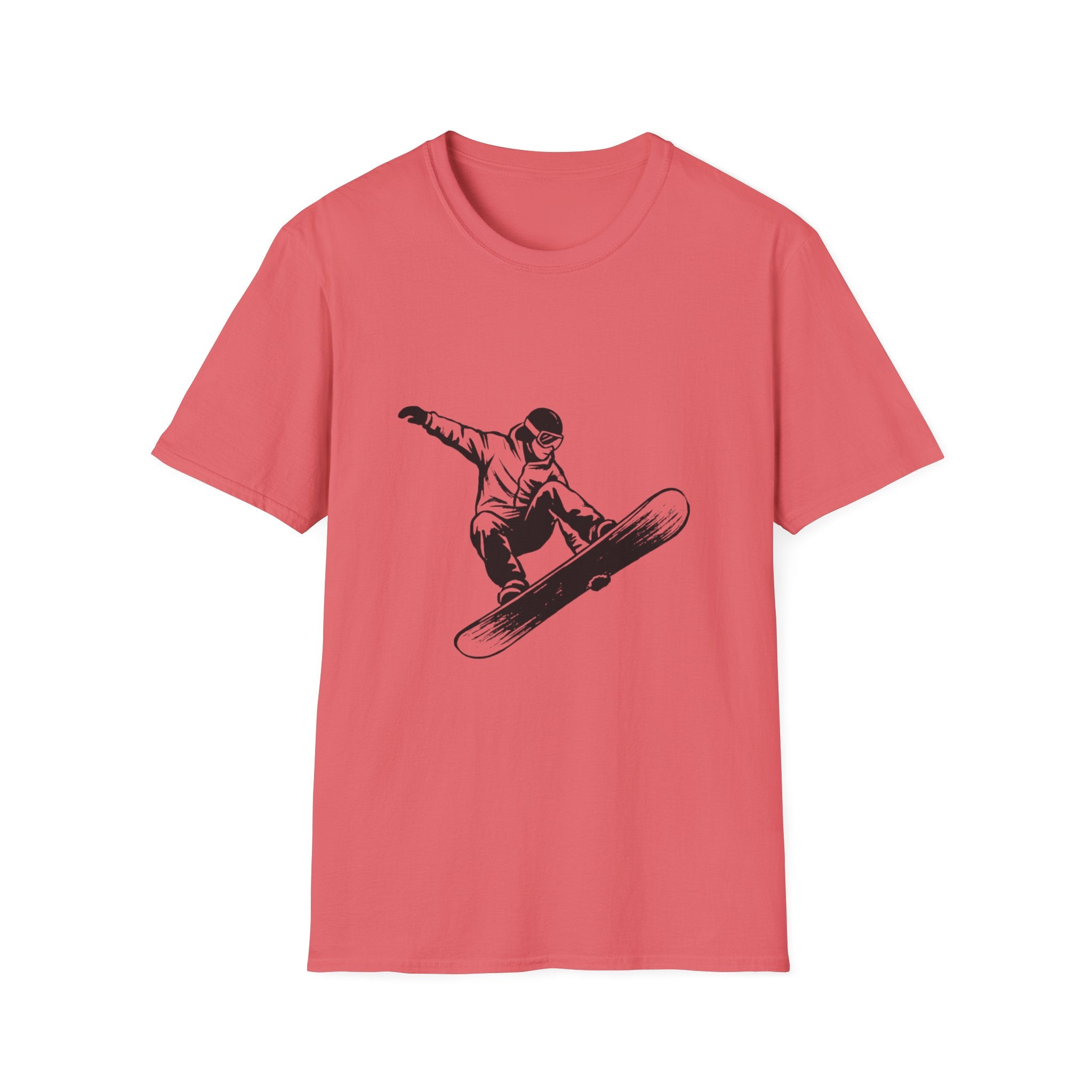 Snowboarder Graphic Tee — Snowboarding Action Shirt
