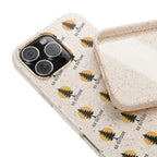 Biodegradable Phone Case — 'Go Outside' Recycled Eco-Friendly iPhone Cover