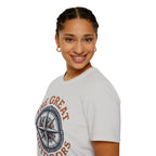 "The Great Outdoors" Compass Graphic Tee Shirt