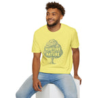 "Nurture Our Nature" Tree T-Shirt – Eco-Friendly Conservation Tee Shirt