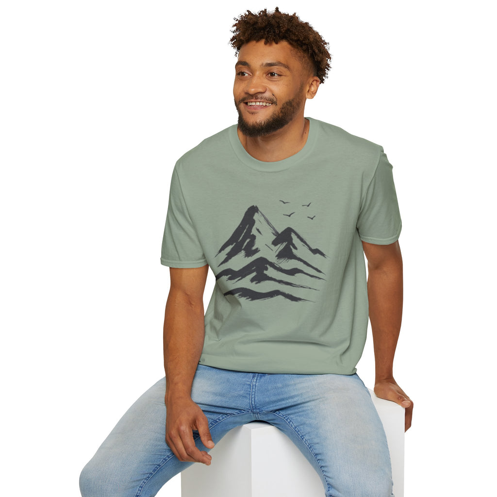 Mountains and Birds T-Shirt