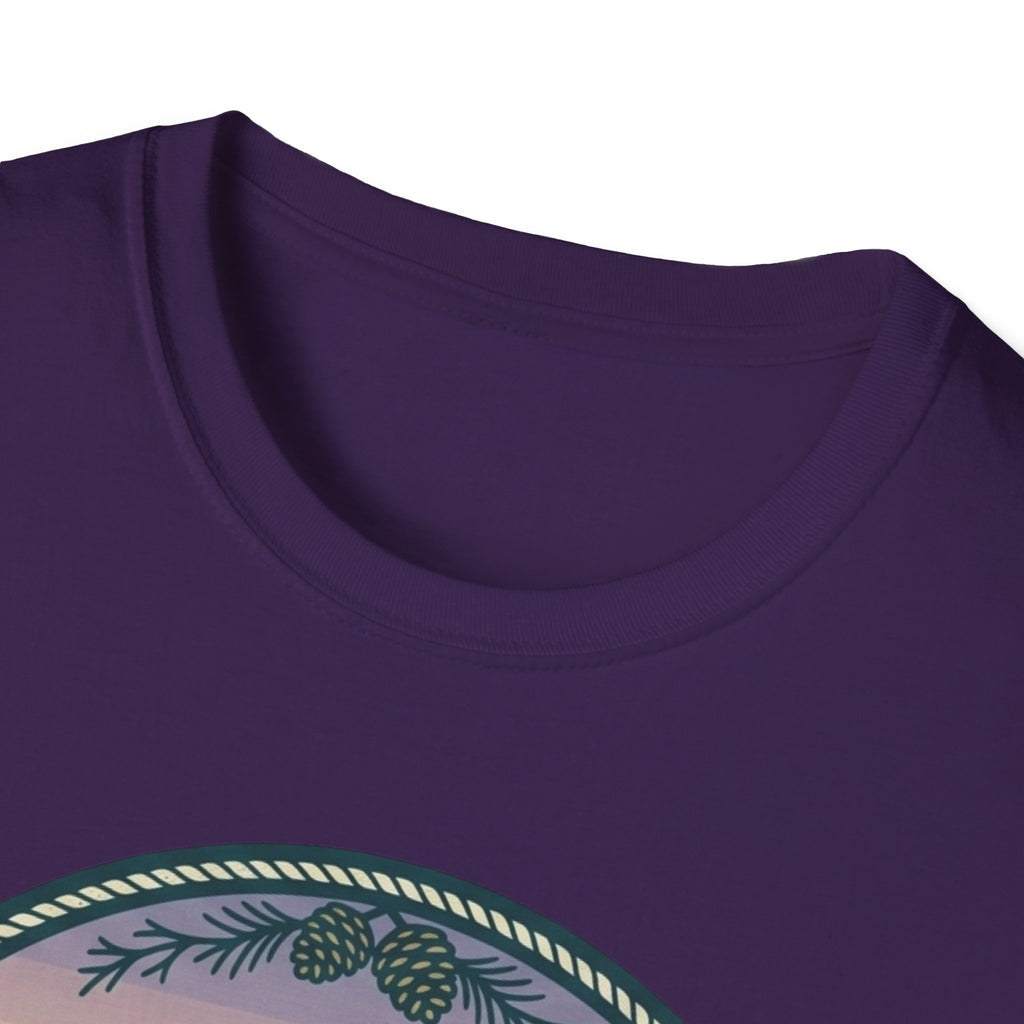 Kayak Sunset T‑Shirt — "Drift Into The Quiet Places" Outdoor Relaxation Tee