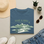 "Take A Hike & Breathe It In" Outdoor Hiking Graphic Tee