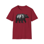 Geometric Forest Bear T-Shirt