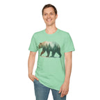 Forest Bear T-Shirt — Watercolor Woodland Bear Graphic Tee Shirt