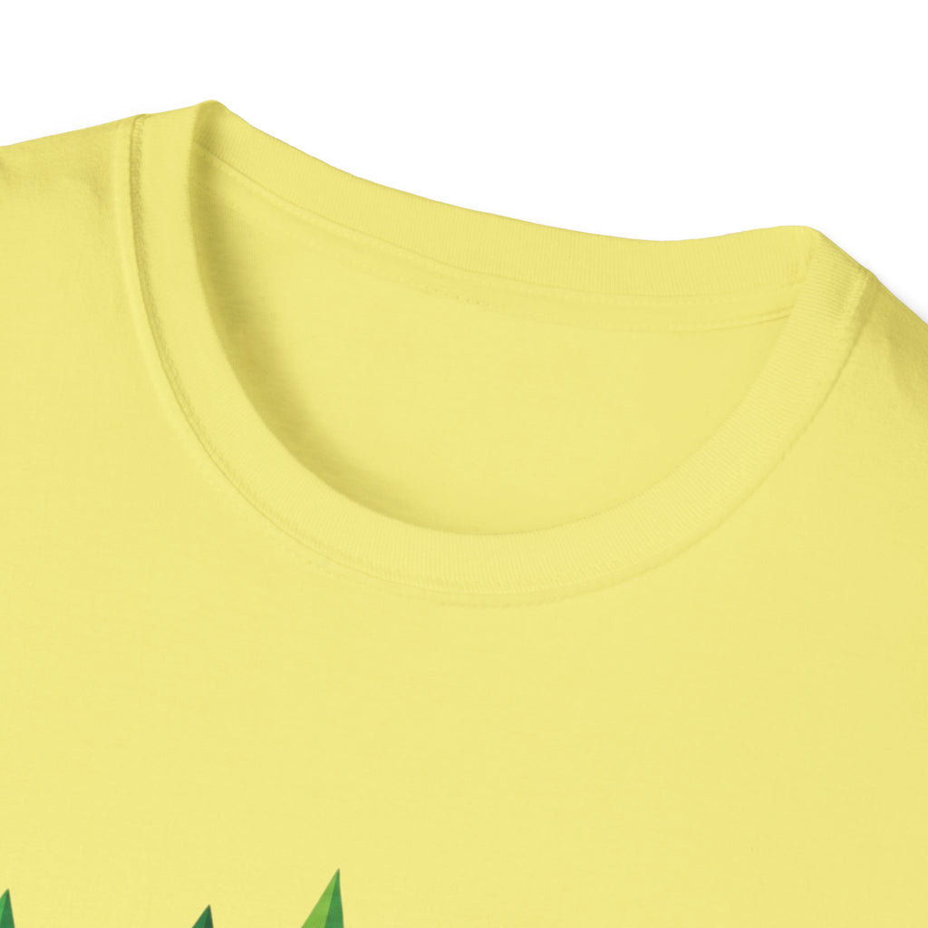 Forest Graphic T-Shirt — Minimal Green Pine Trees Tee