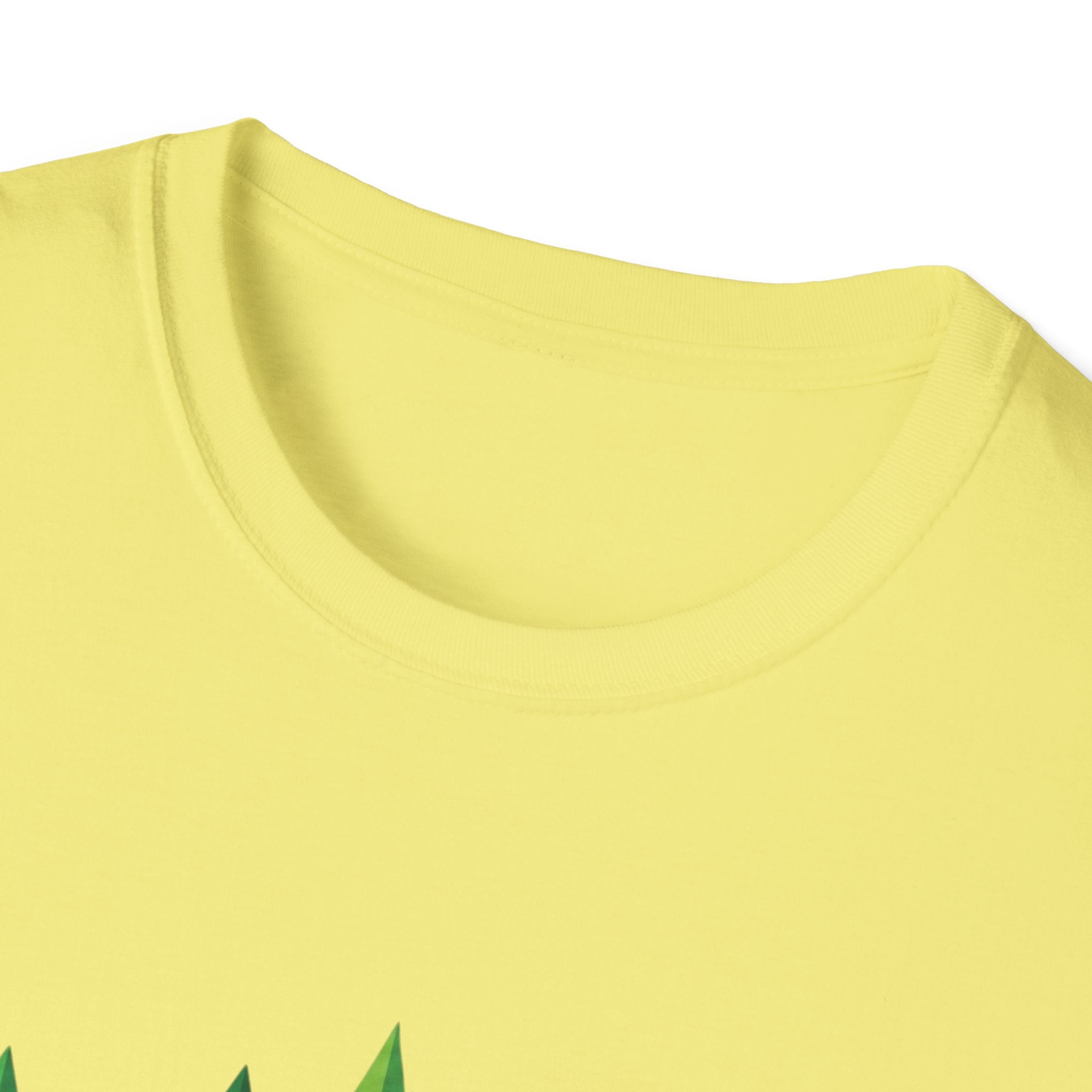 Forest Graphic T-Shirt — Minimal Green Pine Trees Tee