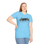 "The Mountains Are Calling" Bear and Pines T-Shirt — Outdoor Graphic Tee