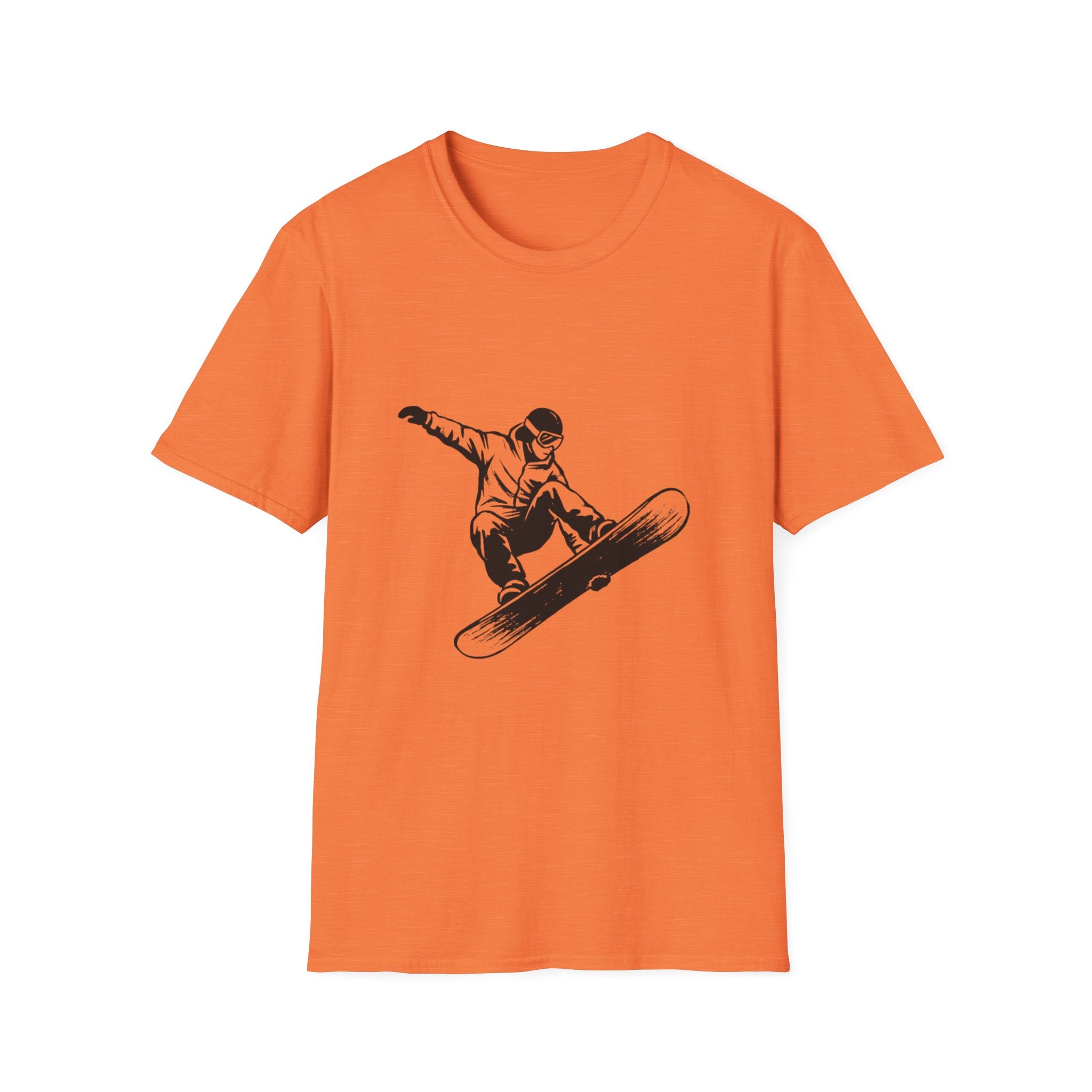 Snowboarder Graphic Tee — Snowboarding Action Shirt