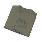 Boots with Footprints "Forever Outdoors" T-Shirt