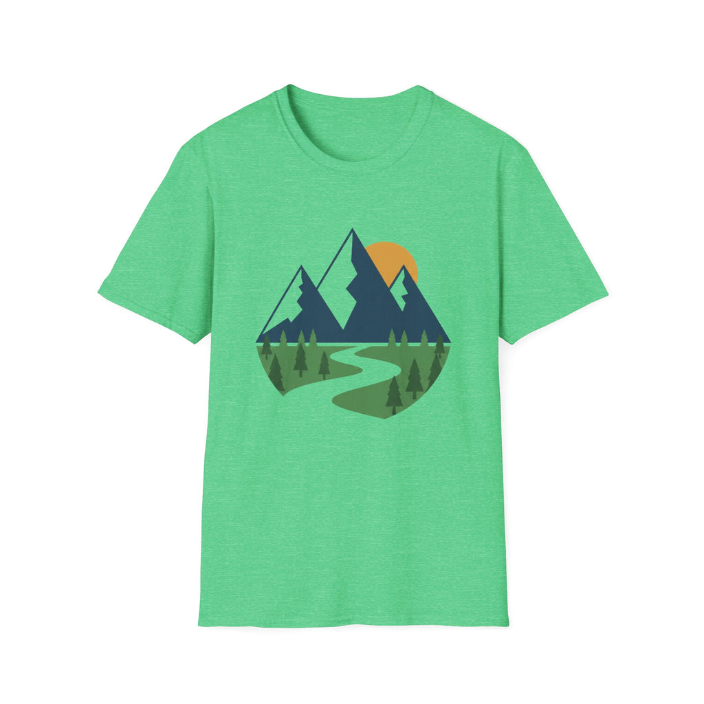 Sunset Over Mountains T-Shirt