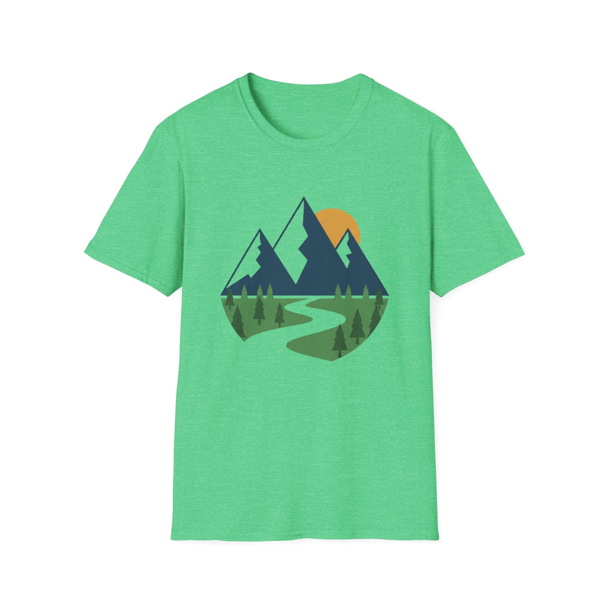 Sunset Over Mountains T-Shirt