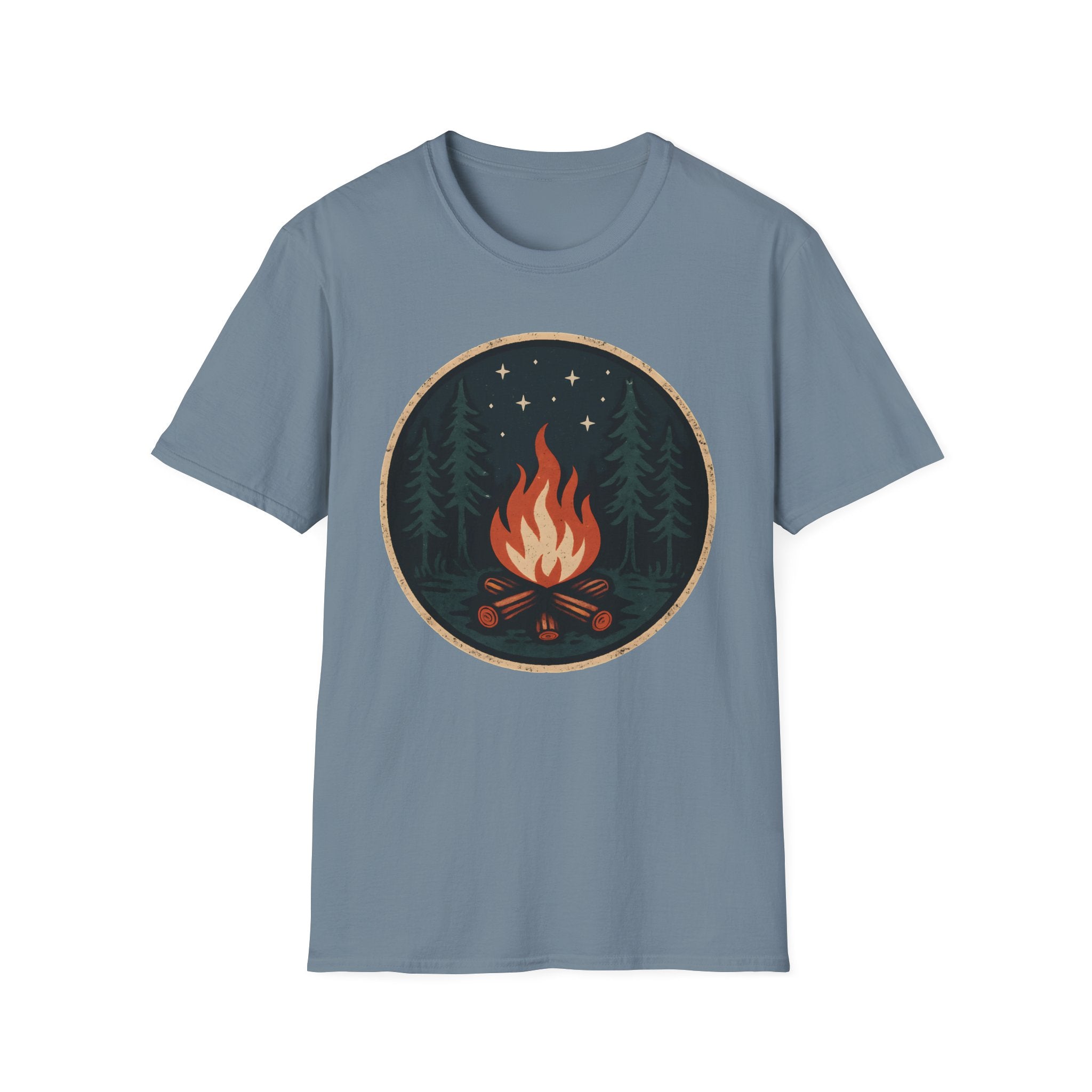 Forest Campfire at Night T-Shirt